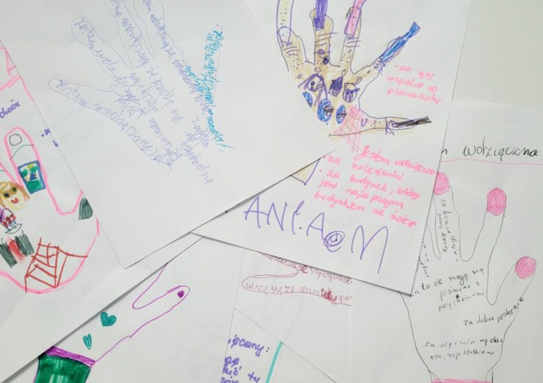 Wdzięczność dzieci z Ośrodka Wsparcia w Płocku